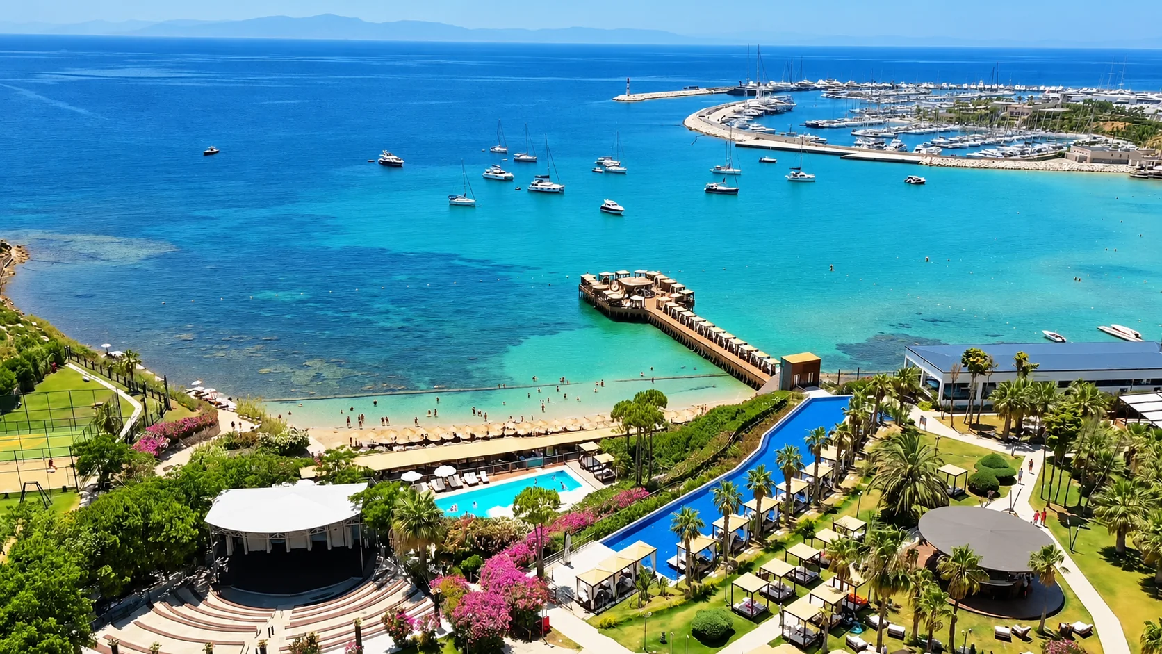 Ege Denizi, iskele ve marina