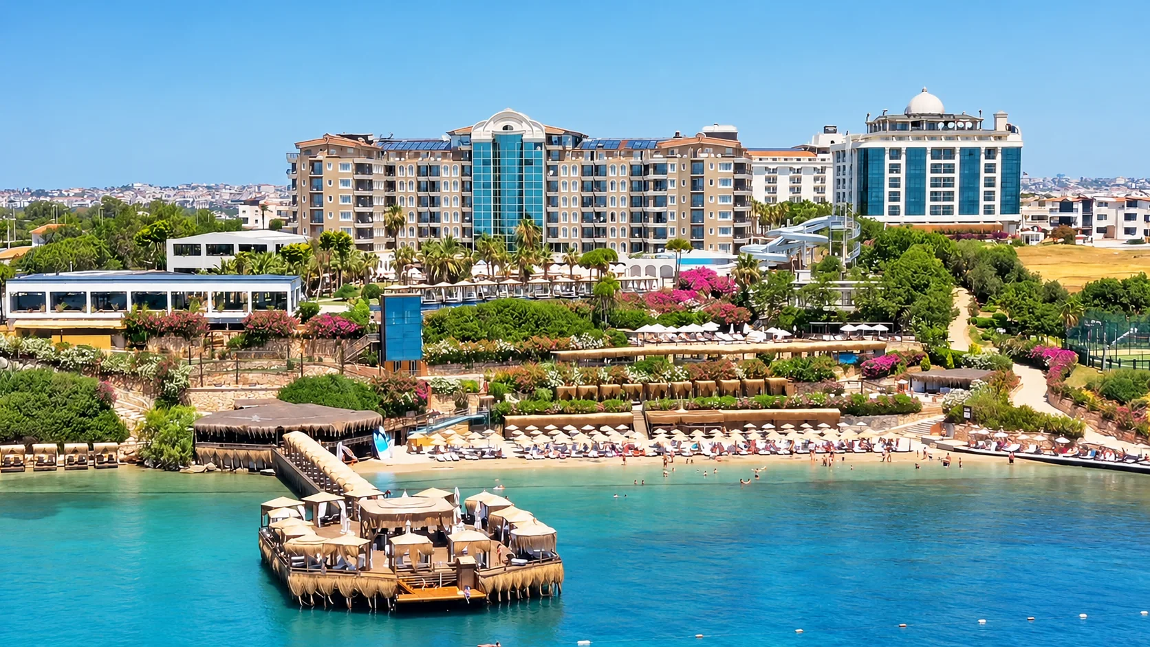 Laur Hotels denizden görünüm